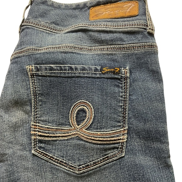 Seven7 Denim - Seven7 Blue Ankle Jeans